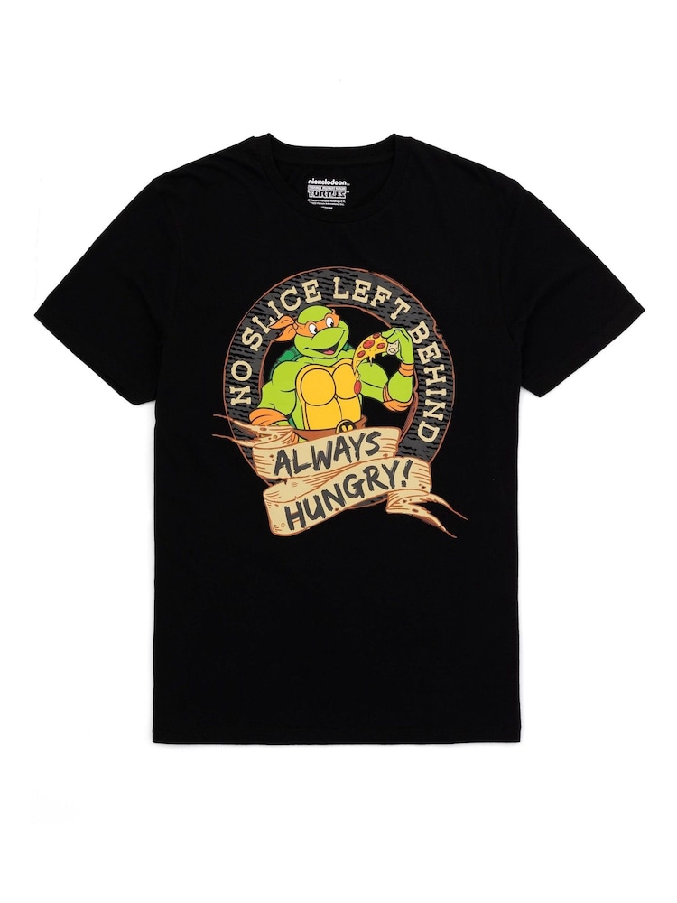 Vanilla Underground Black Mens Ninja Turtles Printed Pyjamas - Image 4 of 8