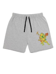 Vanilla Underground Black Mens Ninja Turtles Printed Pyjamas - Image 5 of 8
