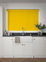 Luna Yellow Solstice Made to Measure Blackout Roller Blind - Image 2 of 6