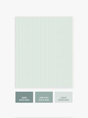 Green Calm Stripe 10M Wallpaper - Image 4 of 5