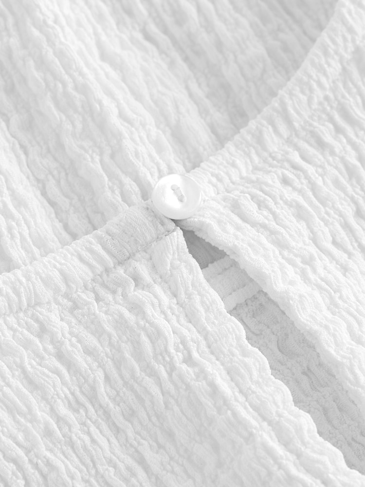 White Textured Vest (3-16yrs) - Image 3 of 3