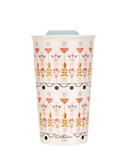 Cath Kidston Cream Travel Mug & Hydration Bottle - Image 4 of 6