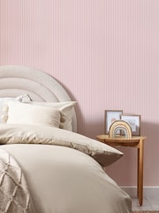 Pink Calm Stripe 10M Wallpaper - Image 1 of 5