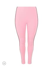 Yours Curve Pink Side Stripe Active Leggings - Image 5 of 7
