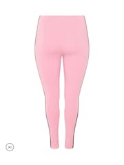 Yours Curve Pink Side Stripe Active Leggings - Image 6 of 7