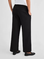 JoJo Maman Bébé Black Wide Leg Maternity Trousers - Image 2 of 6