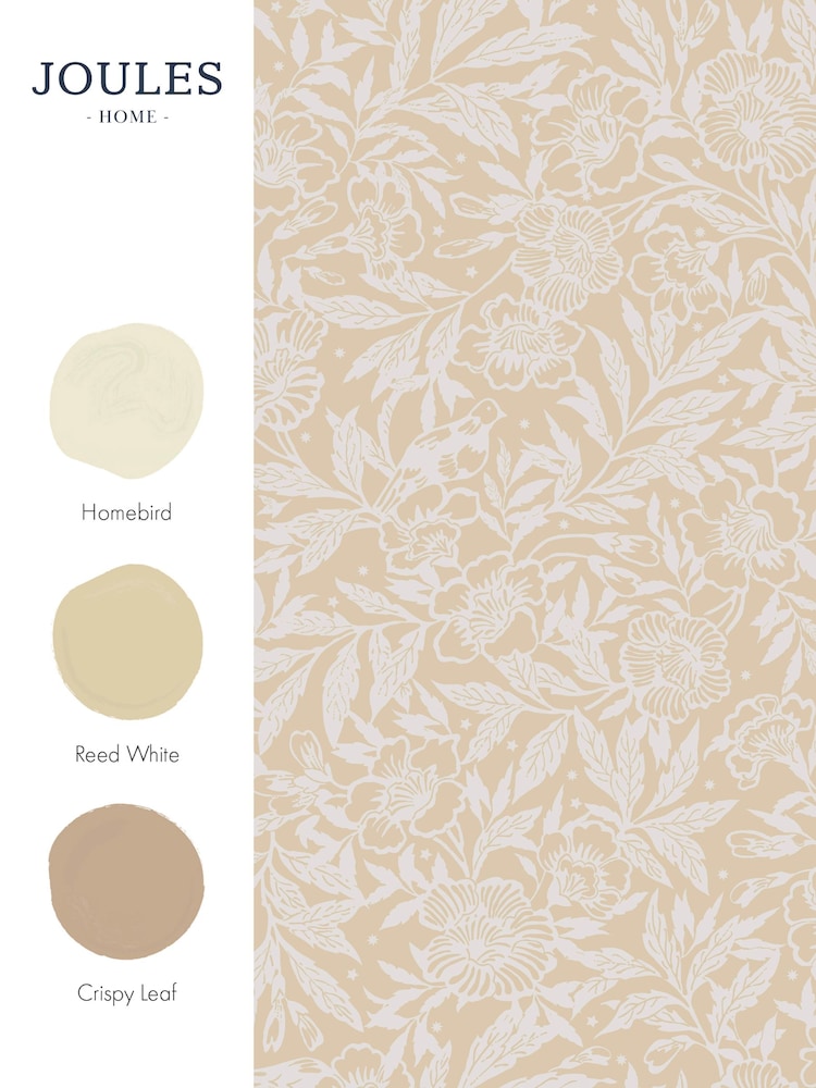 Joules Cream Twilight Ditsy Wallpaper - Image 4 of 4 Joules Cream Twilight Ditsy Wallpaper - Image 4 of 4