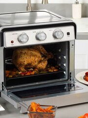 Salter Silver 22 Litre Air Fryer Mini Oven 1700 W - Image 2 of 4