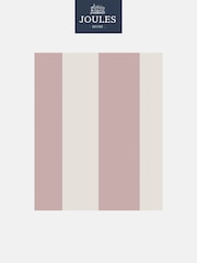 Joules Pink Harborough Stripe Wallpaper - Image 2 of 5