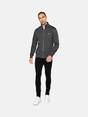 Threadbare Grey Zip Through Fleece Sweatshirt - Image 3 of 5