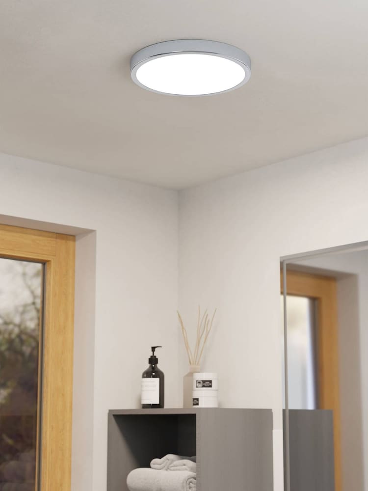 Eglo Silver Fueva 5 LED Surface Mounted Light - Image 1 of 3