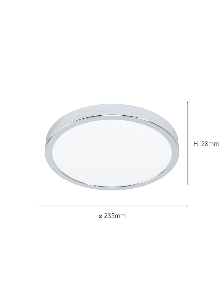 Eglo Silver Fueva 5 LED Surface Mounted Light - Image 3 of 3
