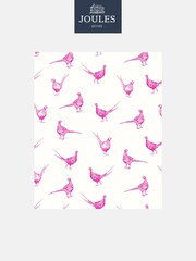 Joules Pink Flirty Pheasants Wallpaper - Image 5 of 5