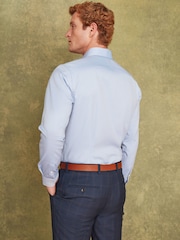 Joules Sky Blue Oxford Shirt - Image 3 of 8