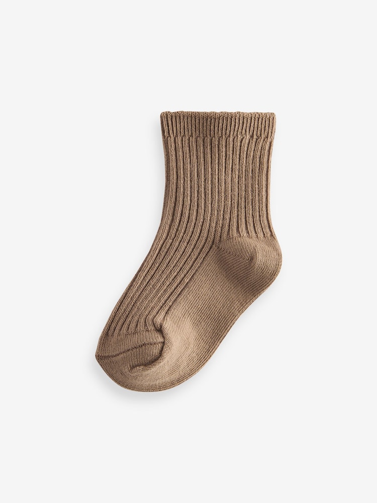 Neutral Baby Socks 5 Pack (0mths-2yrs) - Image 3 of 5