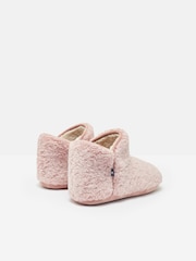 Joules Cabin Luxe Pink Faux Fur Slipper Boots - Image 3 of 7