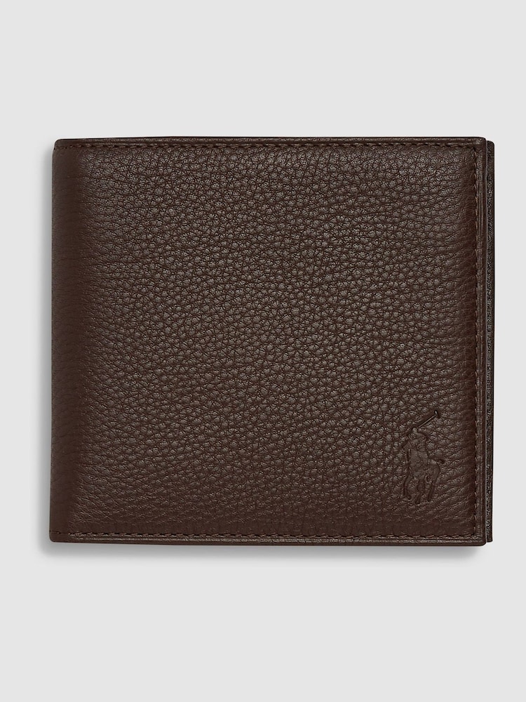 Polo Ralph Lauren Leather Bi-fold Coin Wallet - Image 1 of 3