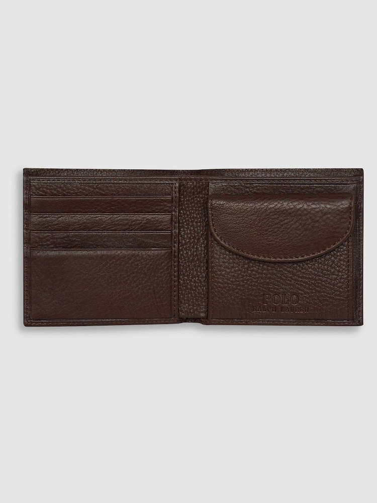 Polo Ralph Lauren Leather Bi-fold Coin Wallet - Image 2 of 3