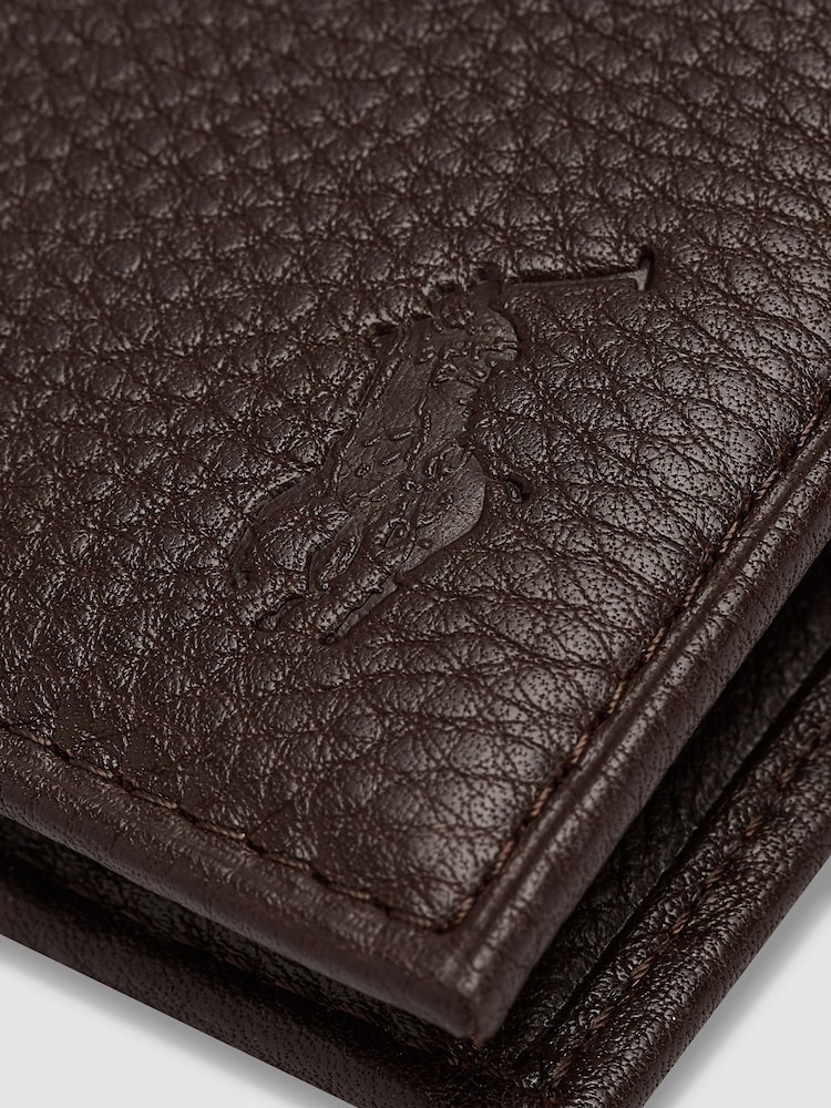Polo Ralph Lauren Leather Bi-fold Coin Wallet - Image 3 of 3
