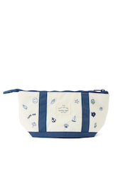 The Flat Lay Co. Marshmallow Essential Makeup Pouch - Image 1 of 4
