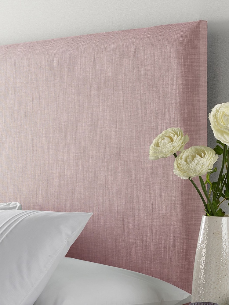 Catherine Lansfield Rose Pink Headboard - Image 3 of 3
