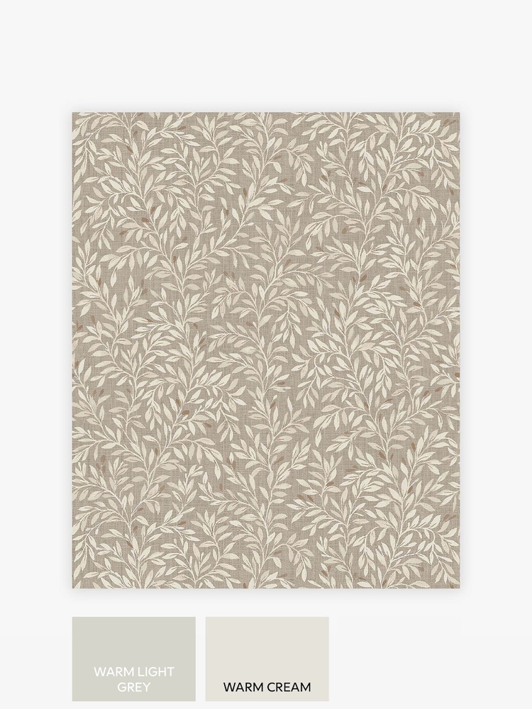 Natural Ditsy Leaf 10M Wallpaper - Image 3 of 3 Natural Ditsy Leaf 10M Wallpaper - Image 3 of 3