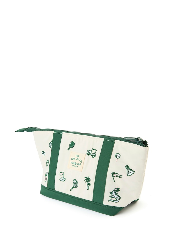 The Flat Lay Co. Marshmallow Essential Makeup Pouch - Image 4 of 4 The Flat Lay Co. Marshmallow Essential Makeup Pouch - Image 4 of 4