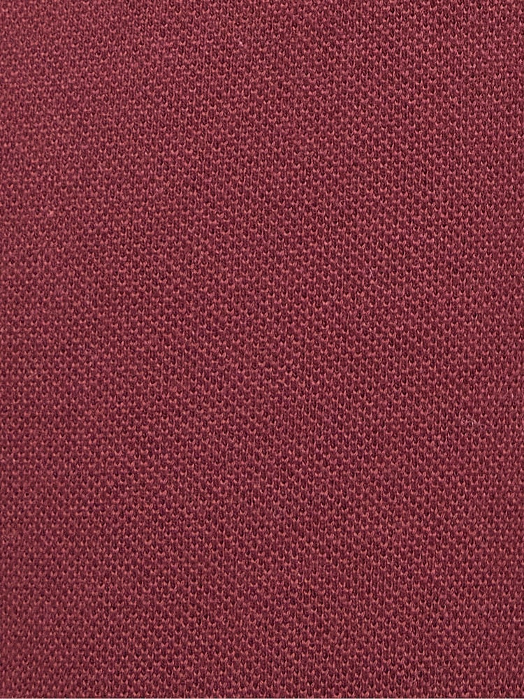 Barbour® Burgundy Red Classic Polo Shirt - Image 8 of 8