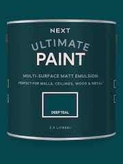 Deep Teal Ultimate Multi-Surface 2.5L Paint - Image 2 of 5