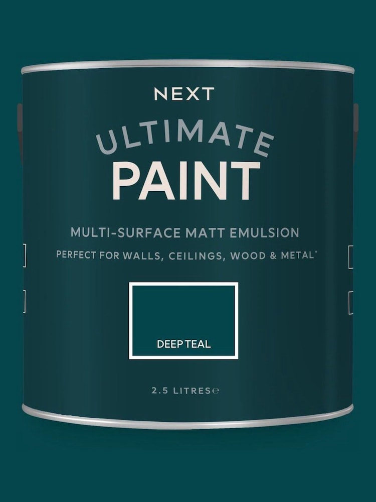 Deep Teal Ultimate Multi-Surface 2.5L Paint - Image 2 of 5 Deep Teal Ultimate Multi-Surface 2.5L Paint - Image 2 of 5