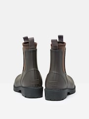 Коричнево-шоколадный - Joules Oakfield Short Neoprene-Lined Ankle Wellies - Image 4 of 7