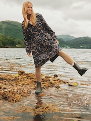Коричнево-шоколадный - Joules Oakfield Short Neoprene-Lined Ankle Wellies - Image 7 of 7