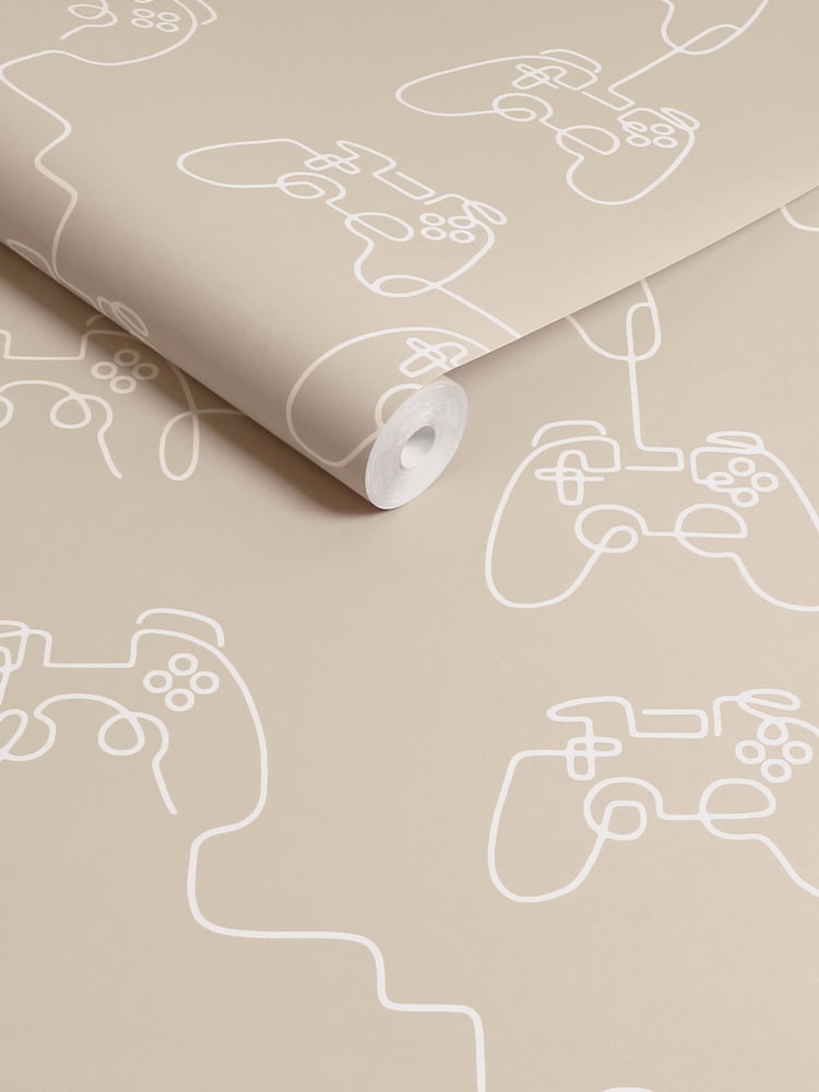Cream Gamer Doodle 10M Wallpaper - Image 4 of 4 Cream Gamer Doodle 10M Wallpaper - Image 4 of 4