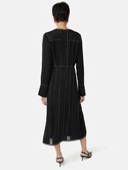 Jigsaw Contrast Stitch Viscose Dress - Image 4 of 5