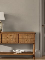 Natural Linen Look 10M Wallpaper - Image 1 of 5