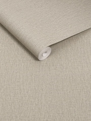 Natural Linen Look 10M Wallpaper - Image 4 of 5