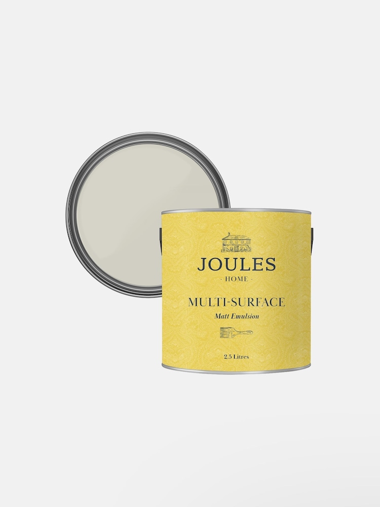 Joules Otters Whiskers Cream Multi Surface Matt Emulsion 2.5L Paint - Image 4 of 4 Joules Otters Whiskers Cream Multi Surface Matt Emulsion 2.5L Paint - Image 4 of 4