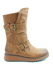 Heavenly Feet Ladies Vegan Friendly Mid Boots - Image 1 of 4