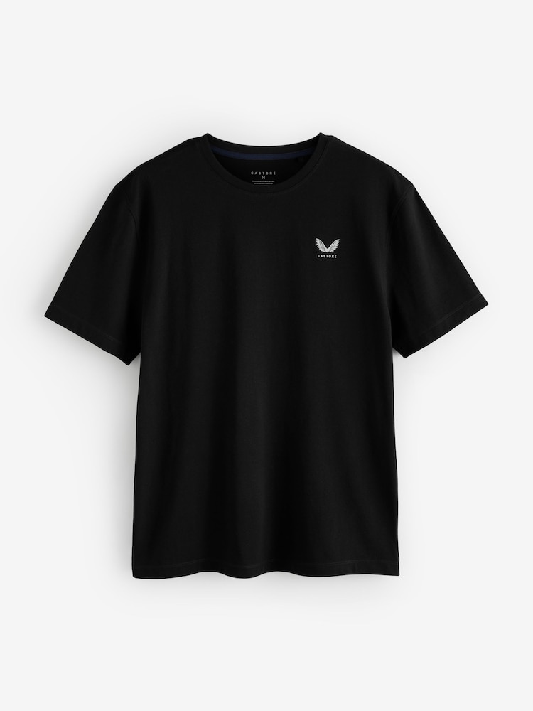 Castore Black White Navy T-Shirts 3 Pack - Image 2 of 20 Castore Black White Navy T-Shirts 3 Pack - Image 2 of 20