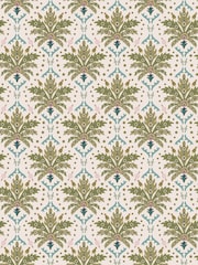 Joules Green Palm Geo Print Wallpaper 10M - Image 2 of 4