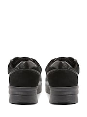 Pavers Wide Fit Black Trainers - Image 3 of 5