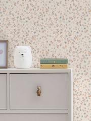 Cream Calm Ditsy Floral 10M Wallpaper - Image 1 of 6