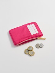 Estella Bartlett Fuscia Simple Floral Print Card Purse - Image 2 of 4