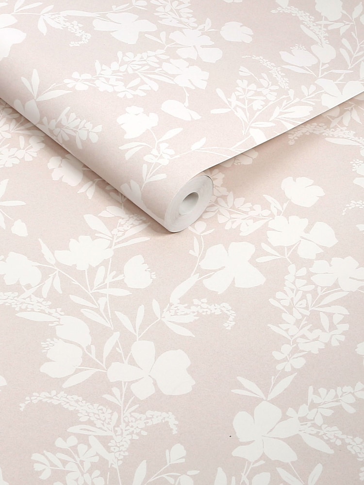 Natural Silhouette Floral 10M Wallpaper - Image 5 of 5 Natural Silhouette Floral 10M Wallpaper - Image 5 of 5