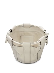 Radley White The Flora Medium Drawstring Bucket Bag - Image 4 of 6