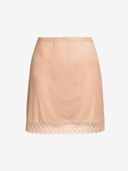Black / Praline Nude Short Microfibre Long Half Slips 2 Pack - Image 8 of 9