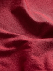 Red Slim Fit Long Sleeve Oxford Shirt - Image 8 of 8