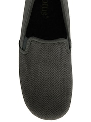 Lotus Grey Flat Full Slippers - Image 4 of 4