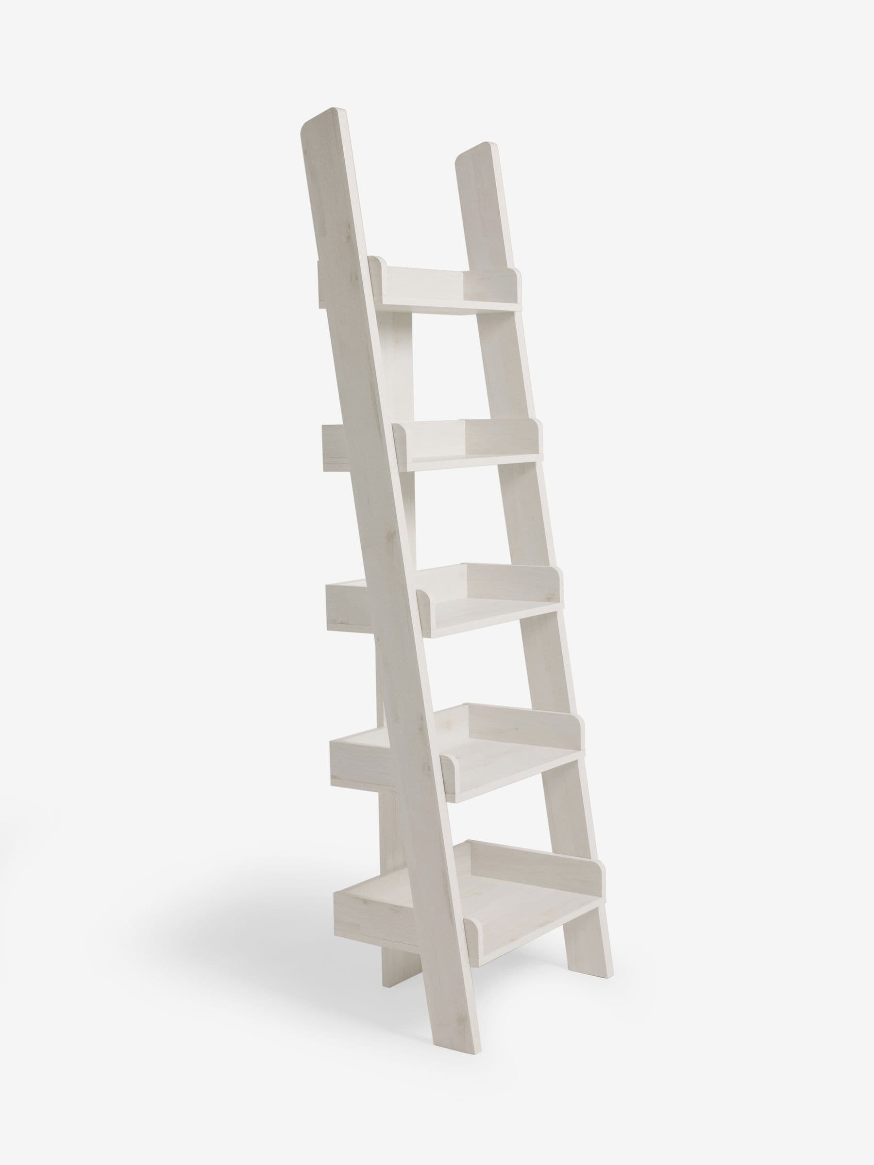 Buy White Bronx Oak Effect Ladder Shelf from the Next UK online shop