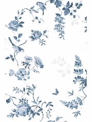 Cath Kidston Blue Birds and Roses Made to Measure Roller Blind - Image 2 of 3